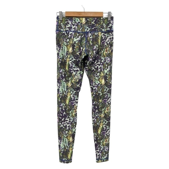 Lululemon Wunder Under *Full-On Luxtreme Floral Sport Iris Flower Multi 6 - Picture 4 of 9